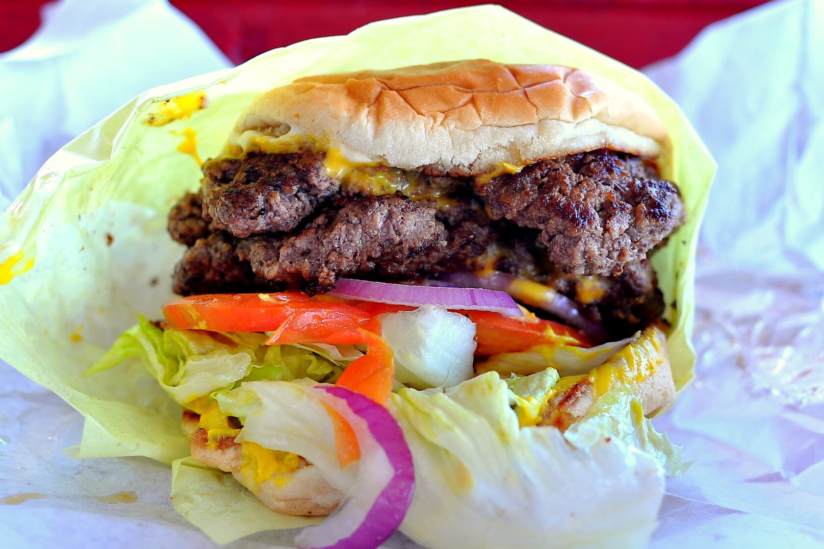 best of Burger crunch restaurants review bacon