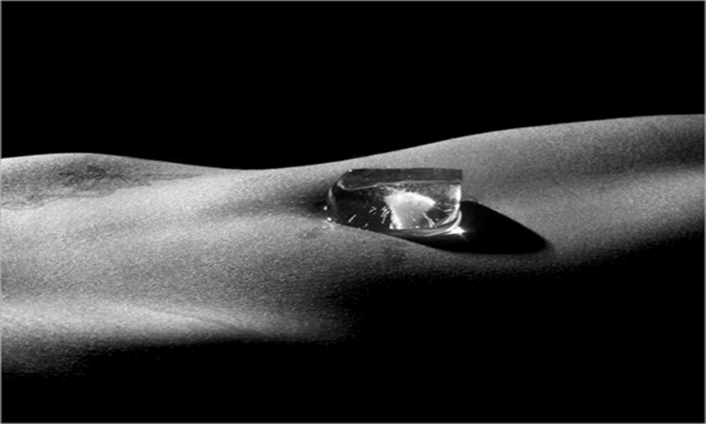 Teach reccomend ice cube belly button