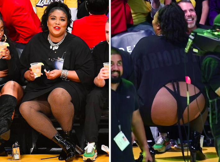Ebony twerking lakers basketball