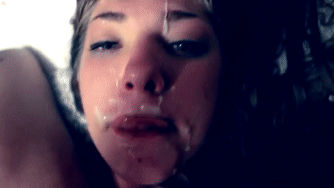 best of Facial gets gives girlfriend blowjob