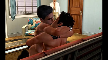 Sims college twink getting plowed straight