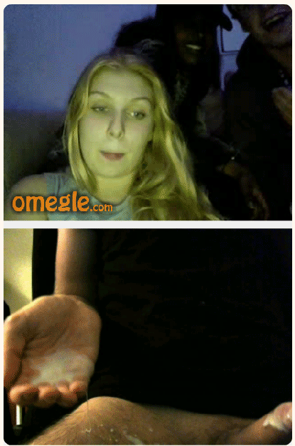 Cock shocked omegle with picture
