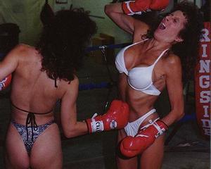 Action sports topless boxing