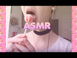 Asmr whispering chewing bubble voice