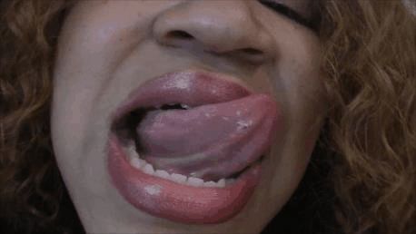 Mouth lips tongue