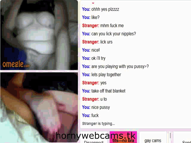 best of Tits omegle and her girl plays with