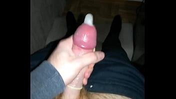 best of Dick sucked caught with hope jerking condom