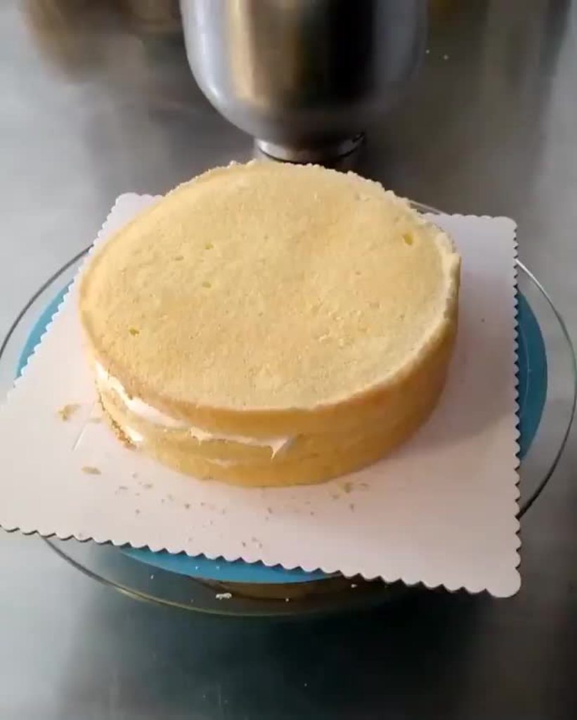 Icing cake inside