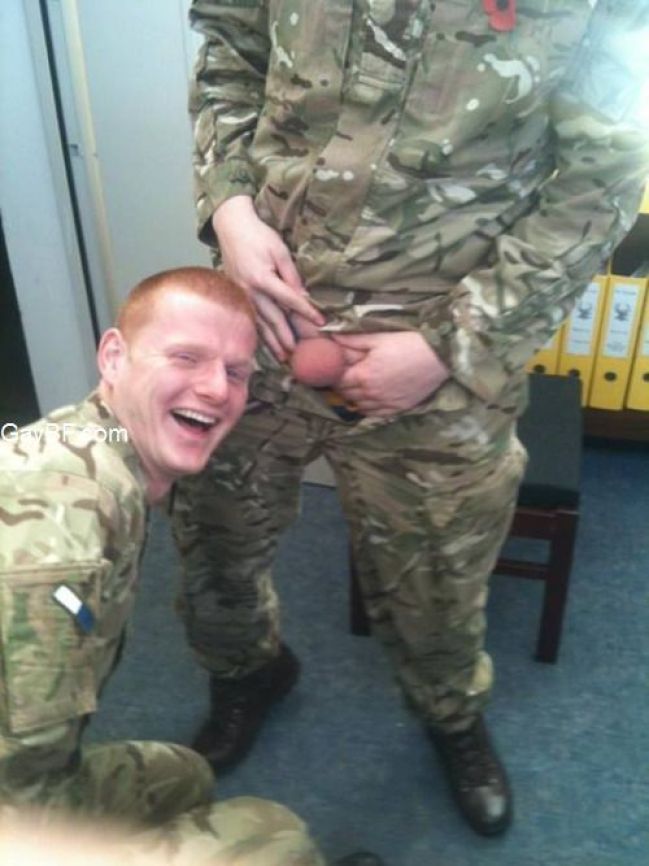 Naked Soldier Cock