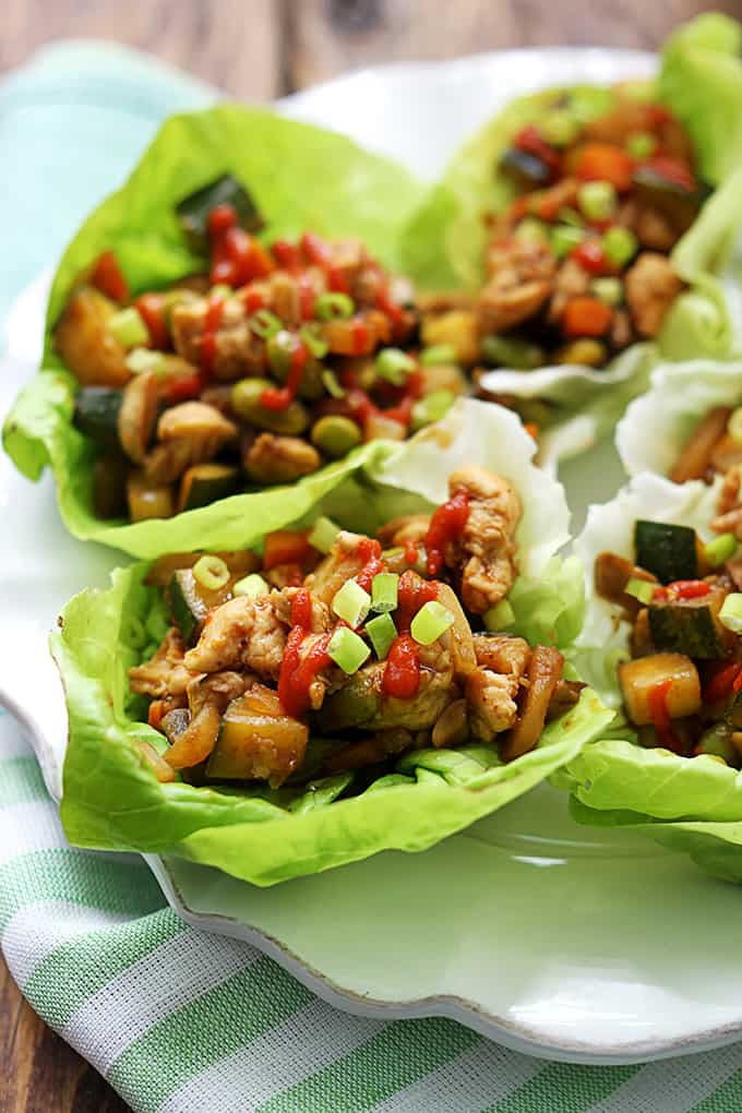 Turanga reccomend Asian lettuce wrap