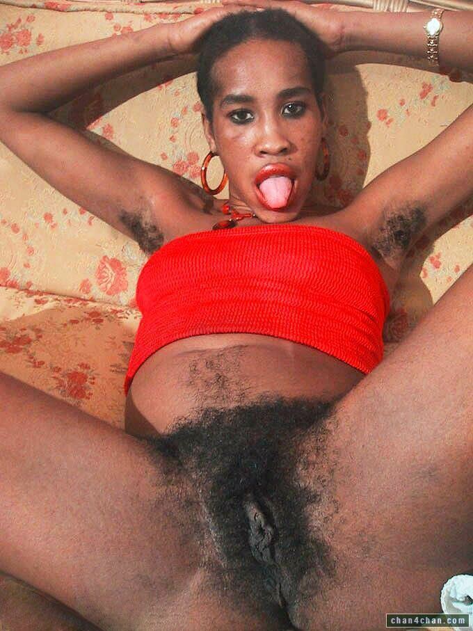 best of Shemale Black hairy pussy