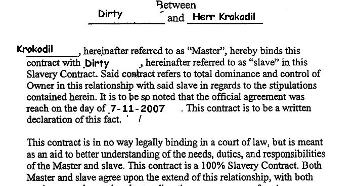Slave duties