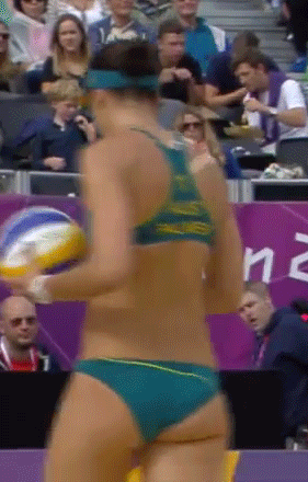 Volleyball girl blowjob gif