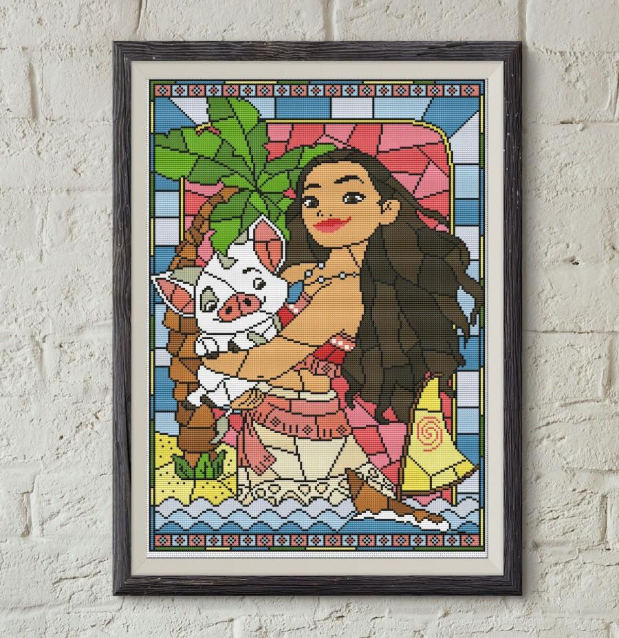Asian style stained glass
