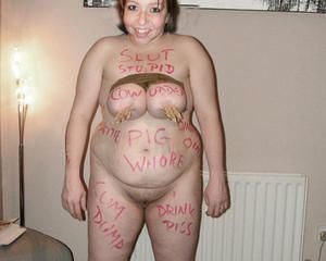 Fat piggy slut