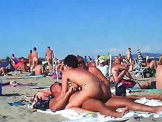 Beach sex voyeur hardcore