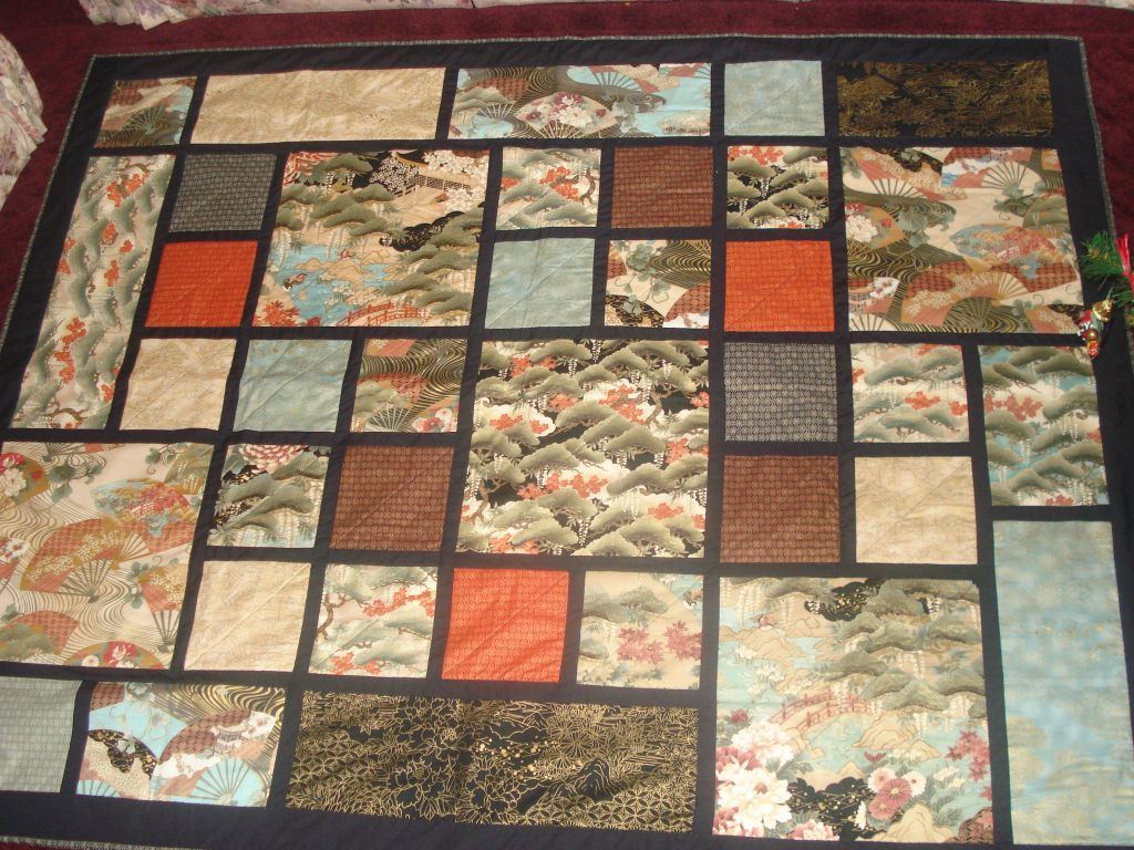 Dark M. reccomend Asian style quilts