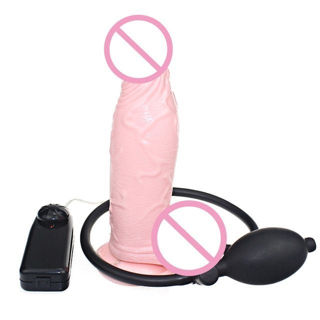 best of Vibrating dildo Inflatable