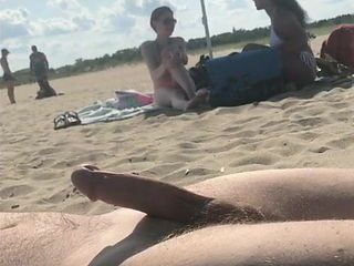 best of Beach on ass small white handjob dick