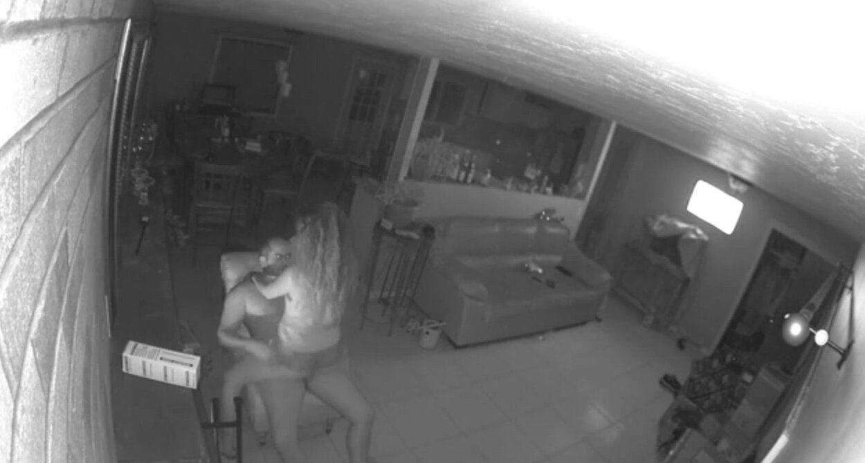 Wife cheating hidden camera